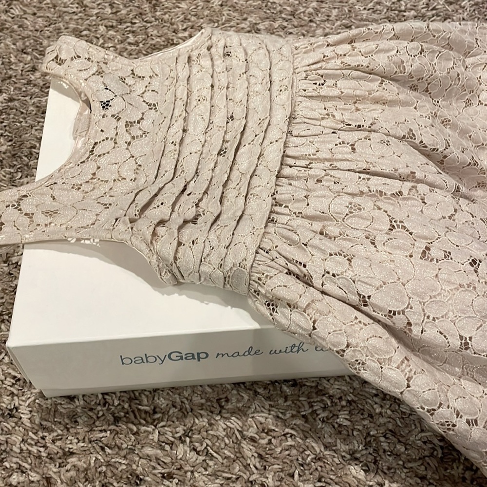 Gap 2T dress cream/beige - Picture 7 of 10